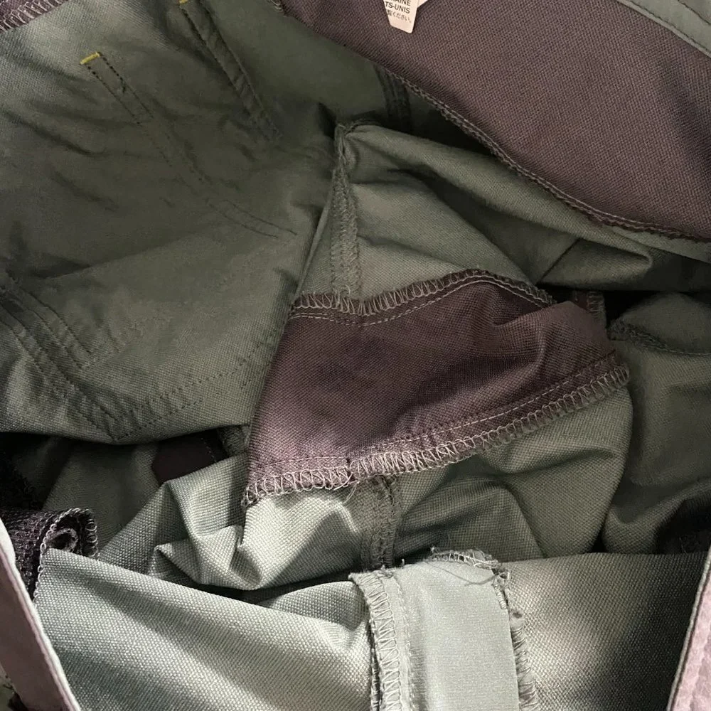 L.L. Bean‎ Board Shorts Men's Size 38W Green Nylon Blend Paddle SW-1748